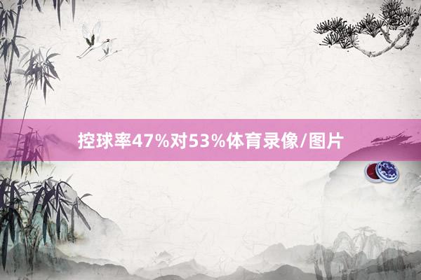 控球率47%对53%体育录像/图片
