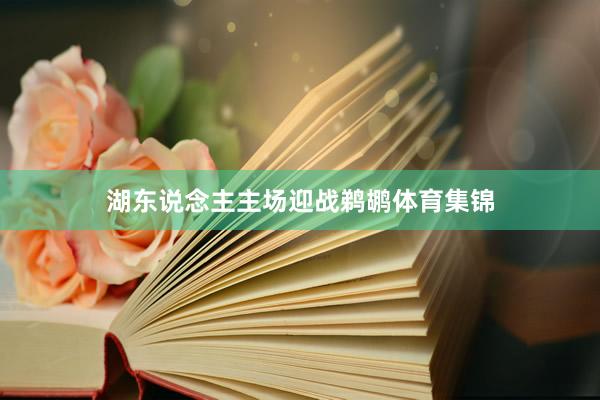 湖东说念主主场迎战鹈鹕体育集锦