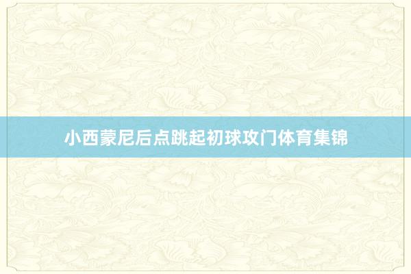 小西蒙尼后点跳起初球攻门体育集锦