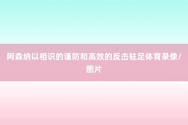 阿森纳以相识的谨防和高效的反击驻足体育录像/图片