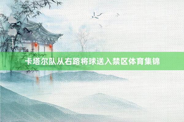 卡塔尔队从右路将球送入禁区体育集锦