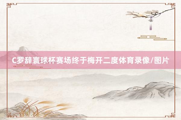 C罗辞寰球杯赛场终于梅开二度体育录像/图片